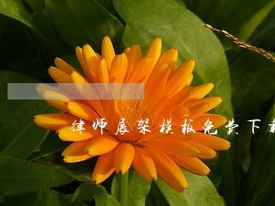 律师展架模板免费下载 律师展架模板免费下载