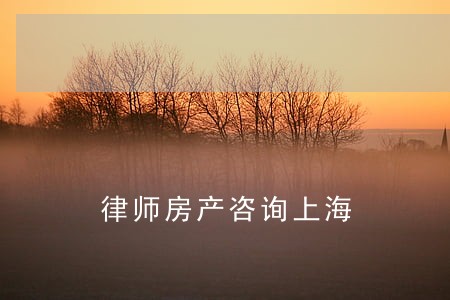 律师房产咨询上海 律师房产咨询上海