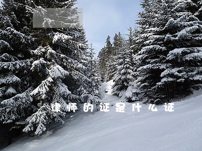 律师的证是什么证 律师的证是什么证