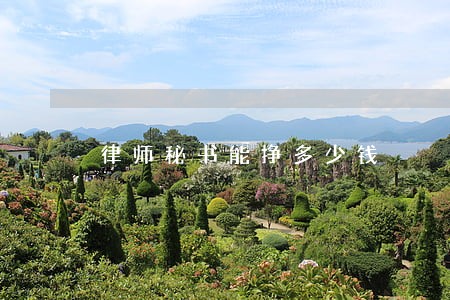 律师秘书能挣多少钱 律师秘书能挣多少钱