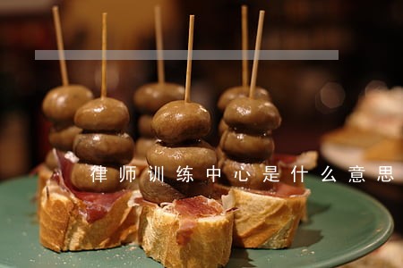 律师训练中心是什么意思 律师训练中心是什么意思