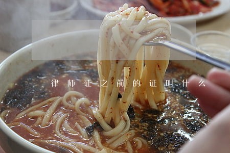 律师证之前的证叫什么 律师证之前的证叫什么
