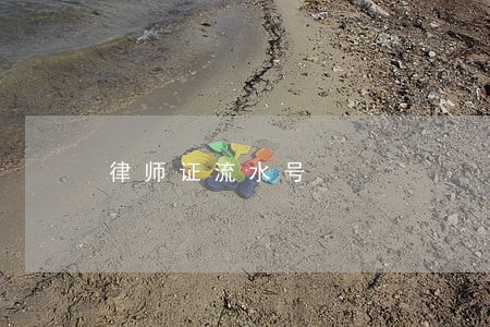 律师证流水号 律师证流水号