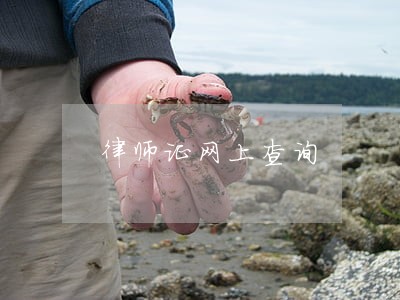 律师证网上查询 律师证网上查询