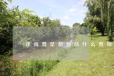 律师费是都包括什么费用 律师费是都包括什么费用