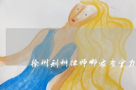 徐州刑辩律师哪家有实力 徐州刑辩律师哪家有实力