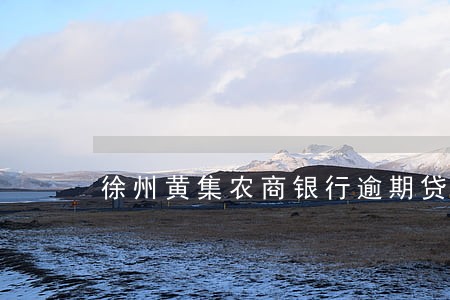 徐州黄集农商银行逾期贷款 徐州黄集农商银行逾期贷款