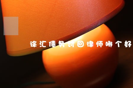 徐汇债务讨回律师哪个好