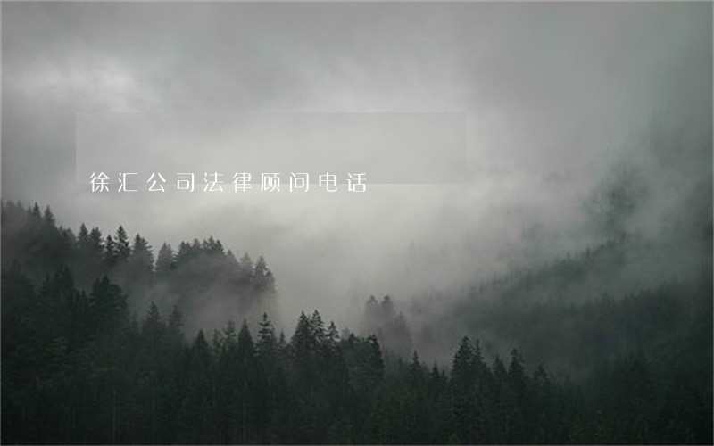 徐汇公司法律顾问电话 徐汇公司法律顾问电话