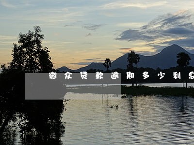微众贷款逾期多少利息