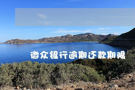 微众银行逾期还款期限 微众银行逾期还款期限