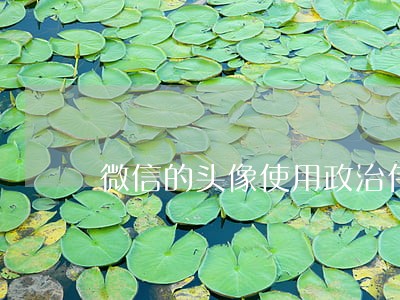 微信的头像使用政治伟人是否违法 微信的头像使用政治伟人是否违法