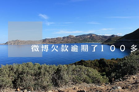 微博欠款逾期了100多天 微博欠款逾期了100多天