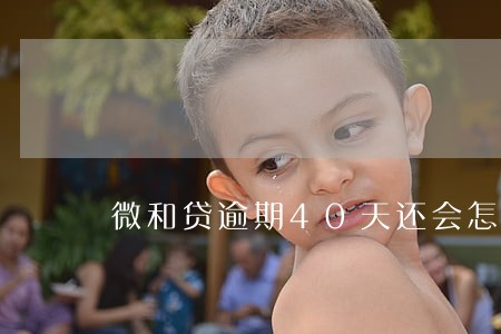 微和贷逾期40天还会怎样 微和贷逾期40天还会怎样