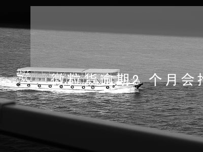 微粒货逾期2个月会拘留吗