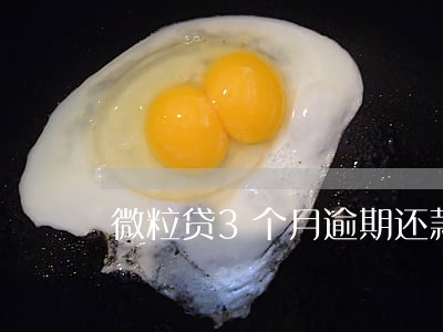 微粒贷3个月逾期还款会上门吗 微粒贷3个月逾期还款会上门吗