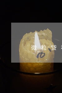 微粒贷和借呗能申请只还本金吗