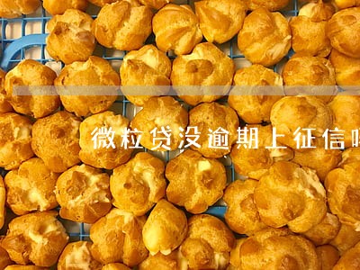 微粒贷没逾期上征信吗6 微粒贷没逾期上征信吗6