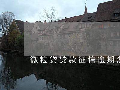 微粒贷贷款征信逾期怎么办 微粒贷贷款征信逾期怎么办