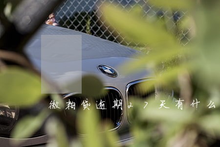 微粒贷逾期27天有什么 微粒贷逾期27天有什么