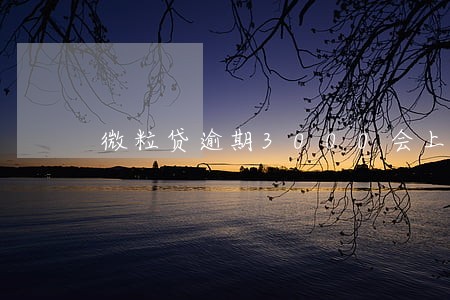 微粒贷逾期3000会上门吗 微粒贷逾期3000会上门吗