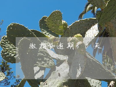 微粒贷逾期30天 微粒贷逾期30天
