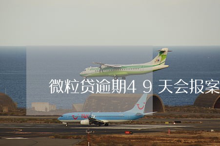 微粒贷逾期49天会报案吗 微粒贷逾期49天会报案吗