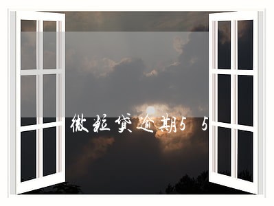 微粒贷逾期55