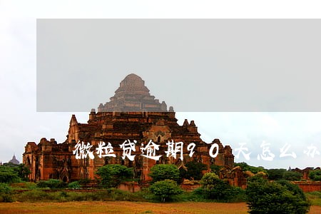 微粒贷逾期90天怎么办 微粒贷逾期90天怎么办