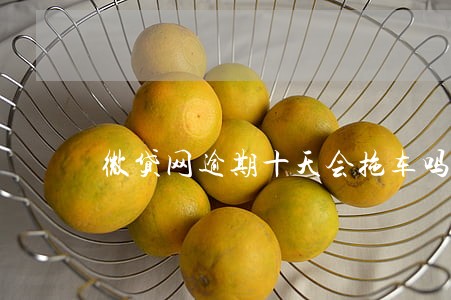 微贷网逾期十天会拖车吗 微贷网逾期十天会拖车吗