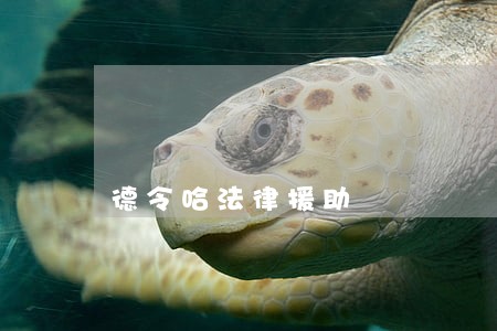 德令哈法律援助 德令哈法律援助