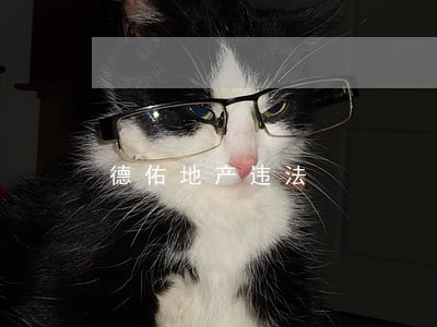 德佑地产违法 德佑地产违法