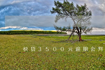 快贷3500元逾期会判刑吗 快贷3500元逾期会判刑吗