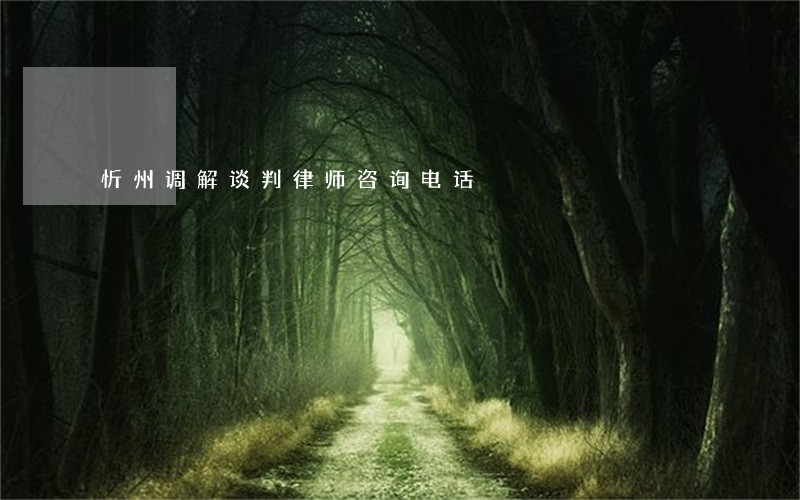 忻州调解谈判律师咨询电话 忻州调解谈判律师咨询电话