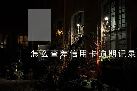 怎么查差信用卡逾期记录 怎么查差信用卡逾期记录