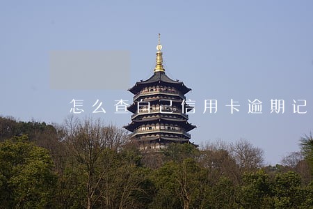 怎么查自己信用卡逾期记录吗 怎么查自己信用卡逾期记录吗