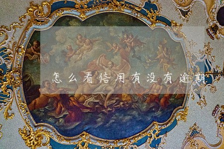 怎么看信用有没有逾期 怎么看信用有没有逾期
