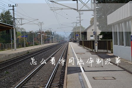 怎么看待司法体制改革 怎么看待司法体制改革