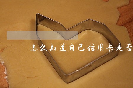 怎么知道自己信用卡是否逾期 怎么知道自己信用卡是否逾期