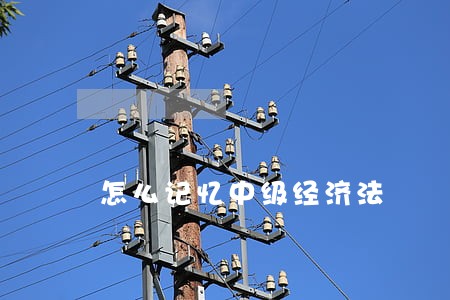 怎么记忆中级经济法 怎么记忆中级经济法