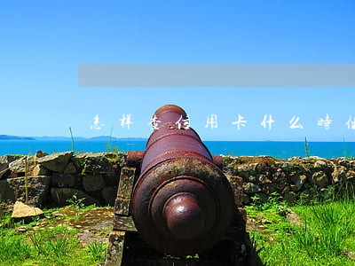 怎样查信用卡什么时候逾期的 怎样查信用卡什么时候逾期的