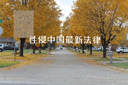 性侵中国最新法律