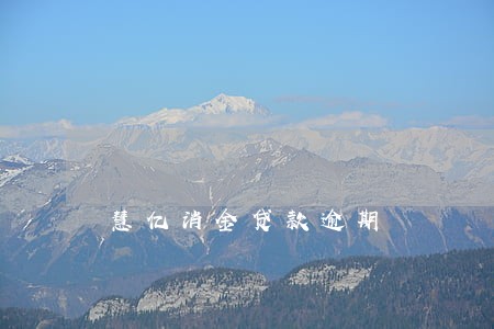 慧亿消金贷款逾期