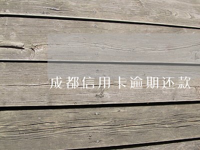 成都信用卡逾期还款