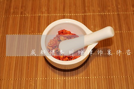 成都债务纠纷律师案件咨询 成都债务纠纷律师案件咨询