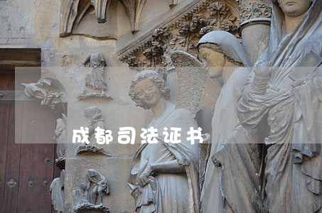 成都司法证书 成都司法证书