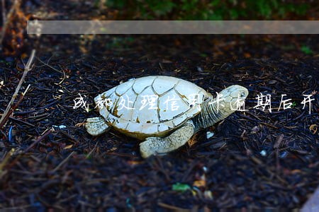 成都处理信用卡逾期后开卡 成都处理信用卡逾期后开卡