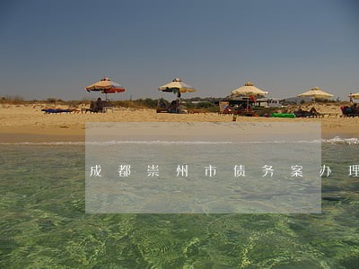 成都崇州市债务案办理律师介绍 成都崇州市债务案办理律师介绍