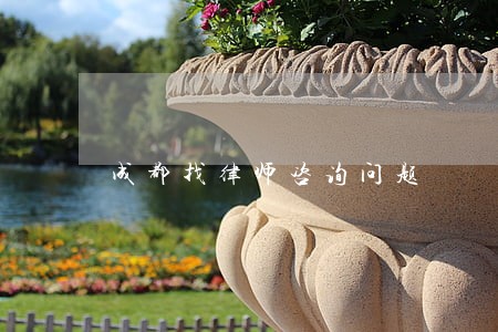 成都找律师咨询问题 成都找律师咨询问题