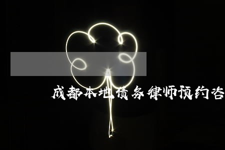 成都本地债务律师预约咨询 成都本地债务律师预约咨询
